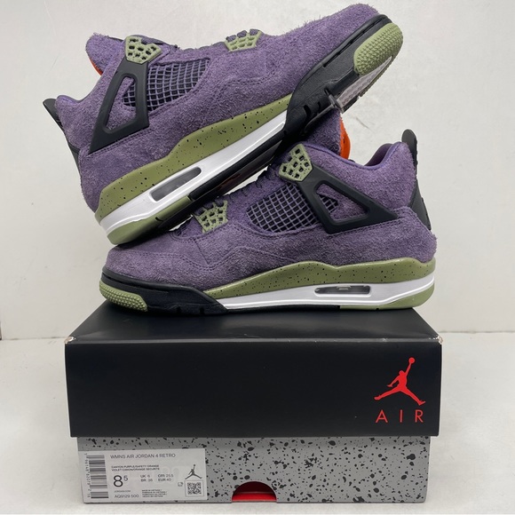 Nike Air Jordan 4 Retro WMNS “Canyon Purple” 2023 - Picture 2 of 4
